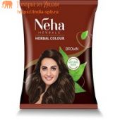 Неха хна для волос Коричневая, 20 г.  Neha Henna Brown. 20 g 