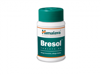 Бресол лечение заболеваний дыхательных путей, Хималая, 60 шт. Bresol Himalaya.  -5
