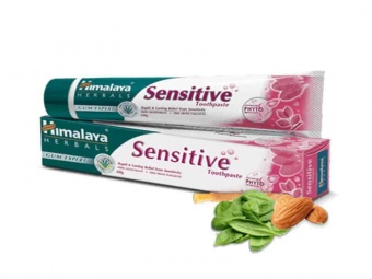 Хималая зубная паста чувствительных зубов Сенситив, Sensitive Toothpaste, 80 g, Himalaya -5