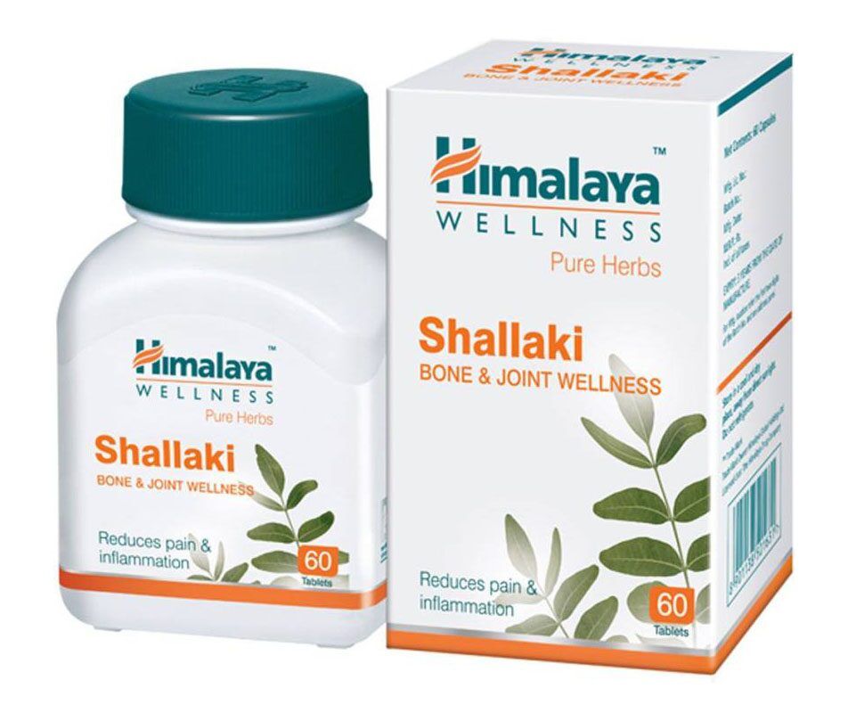 Шаллаки для лечения болезней суставов, Хималая, 60 шт. Shallaki Himalaya