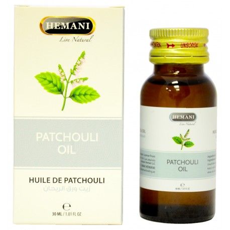 Хемани масло Пачули, 30 мл. Hemani Patchouli oil.