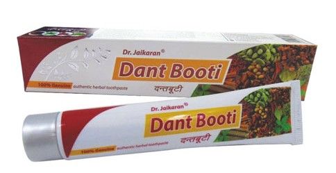 Зубная паста Дант Бути без парабенов.Toothpaste Dant Booti Dr.Jaikaran 100 гр.