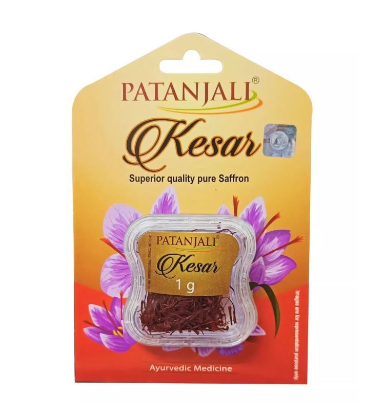 Шафран кашмирский Премиум  Патанджали 1 г.   (Pure Kashmiri Kesar)
