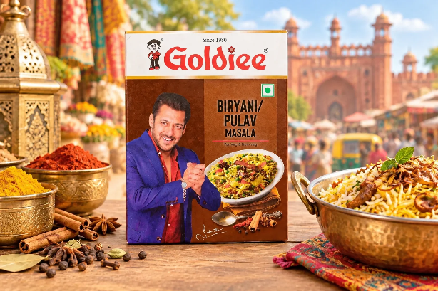 Бирьяни Масала Приправа для плова Голди,50г. Biryani Pulav Masala Goldiee.