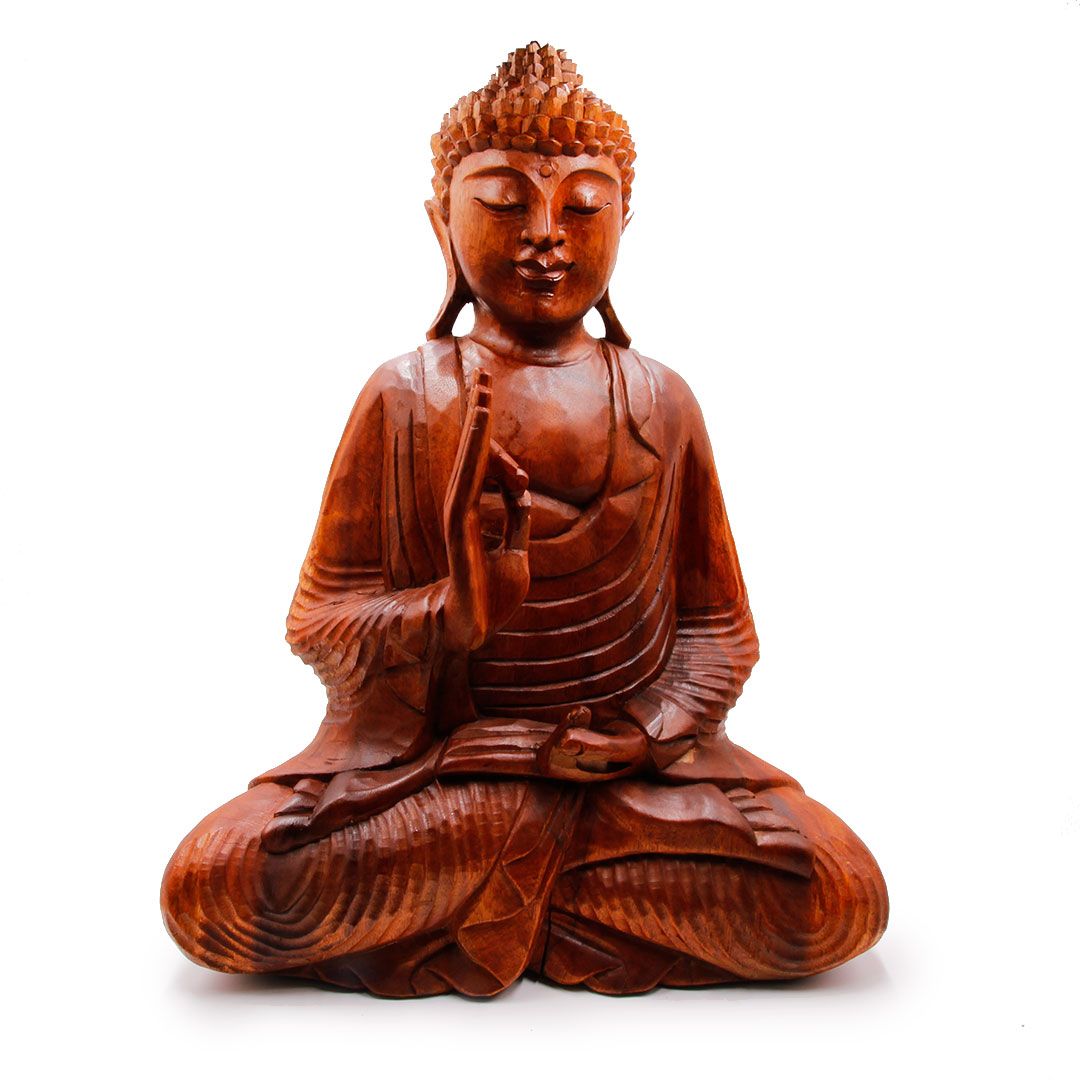 Будда в медитации, дерево суар, 50см.