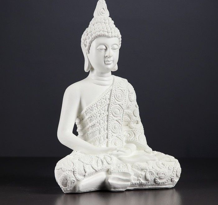Будда, керамика, светящийся, 16*9*23см.