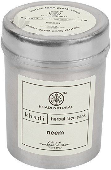 Кхади травяная маска-убтан для лица Ним, 50г. Khadi Neem Face Mask.