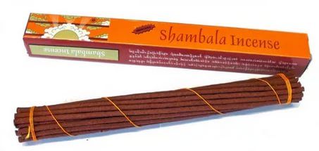 Шамбала тибетское благовоние, 30шт., 25см. Shambala incense.
