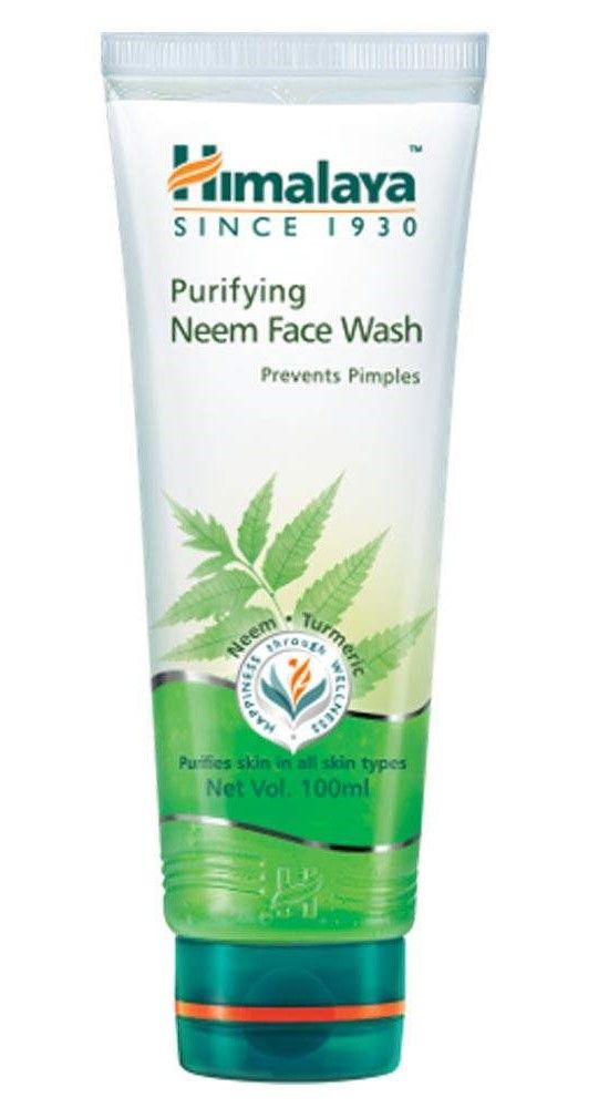 Ним Хималайя очищающее средство без мыла 100мл Гель для умывания, Хималайя,  Purifying Neem Face Wash,100 ml Himalaya