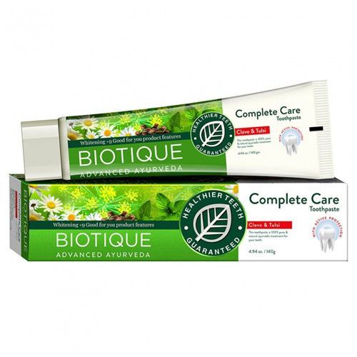 Зубная паста Biotique Complete Care Clove & Tulsi, 140 г