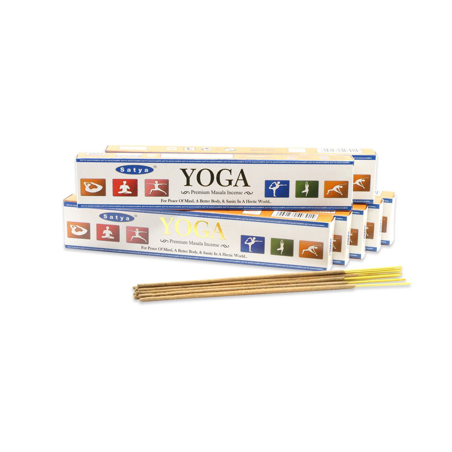 Сатья премиум благовония Йога,15г. Satya Premium Masala Incense Joga.