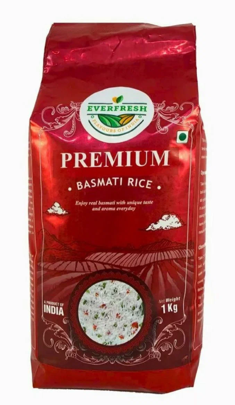 Рис Басмати Премиум,1 кг. / Indian Premium Basmati Rice 1kg.