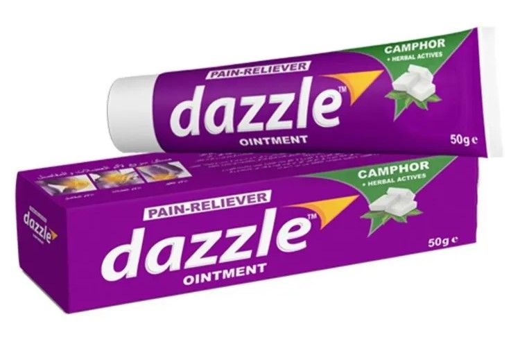 Дазл обезболивающая мазь, Васу, 50 г. DAZZLE Ointment, Vasu.
