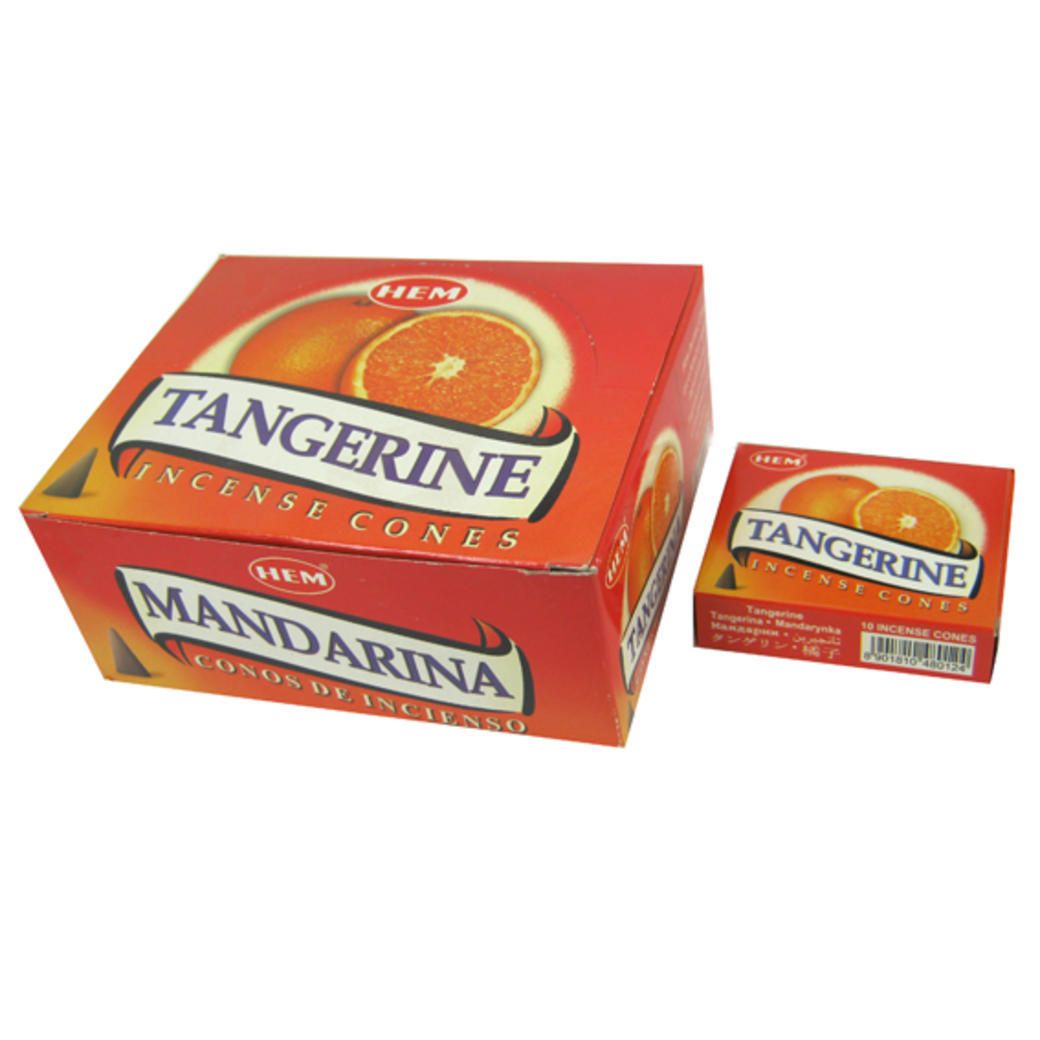Хем конусы Мандарин, 10шт.в уп. HEM cones Tangerine.