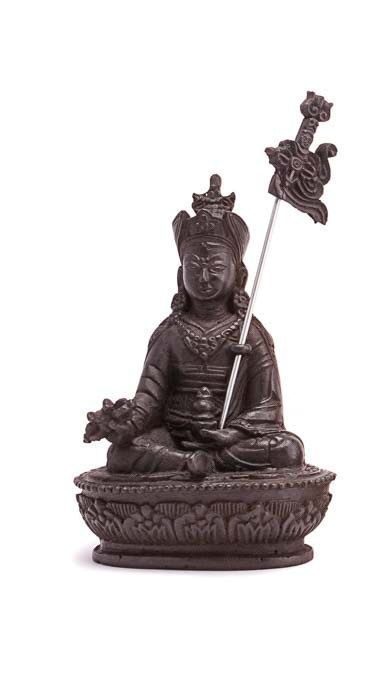 Статуэтка из керамики Гуру Ринпоче Падмасамбхава 14,5см