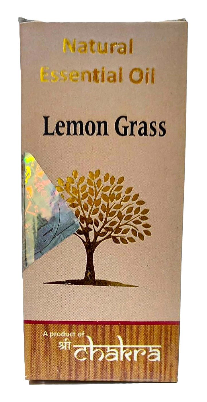 Эфирное натуральное масло Лемонграсс, 10мл. Natural Essential Oil Lemon Grass.