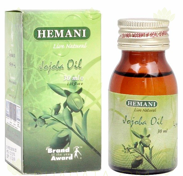 Жожоба масло, 30 мл. Химани, Hemani Jojoba oil.30 ml