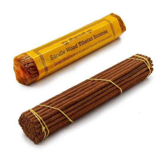 Сандал, тибетское благовоние, Чандра Дэви,19шт.в уп. Sandle Wood Tibetan Incense.