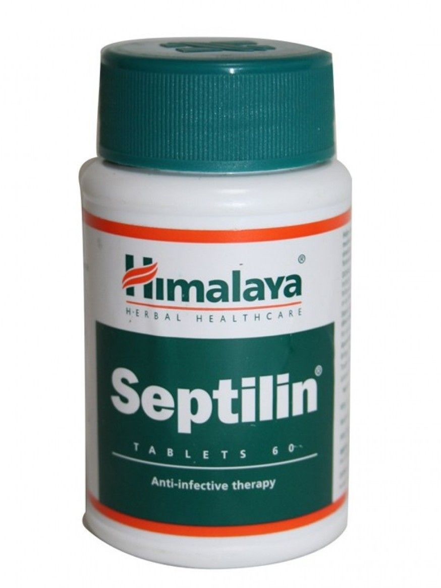 Септилин природный антибиотик, Хималая, 60 шт. в уп. Septilin Himalaya.