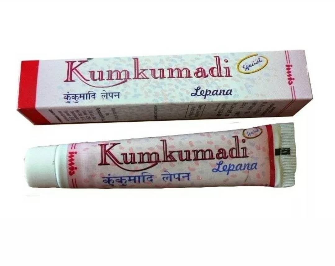 Кумкумади Лепам омолаживающий крем для лица и век, 30 г. Kumkumadi Lepam.