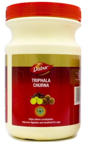 Трифала Чурна, 500 г, производитель Дабур; Triphala Churna, 500 g Dabur