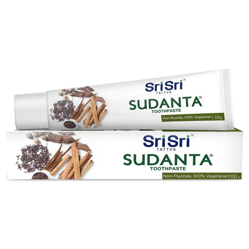 Суданта зубная паста Шри Шри Таттва, 100г.  Sudanta Toothpaste Sri Sri Tattva.