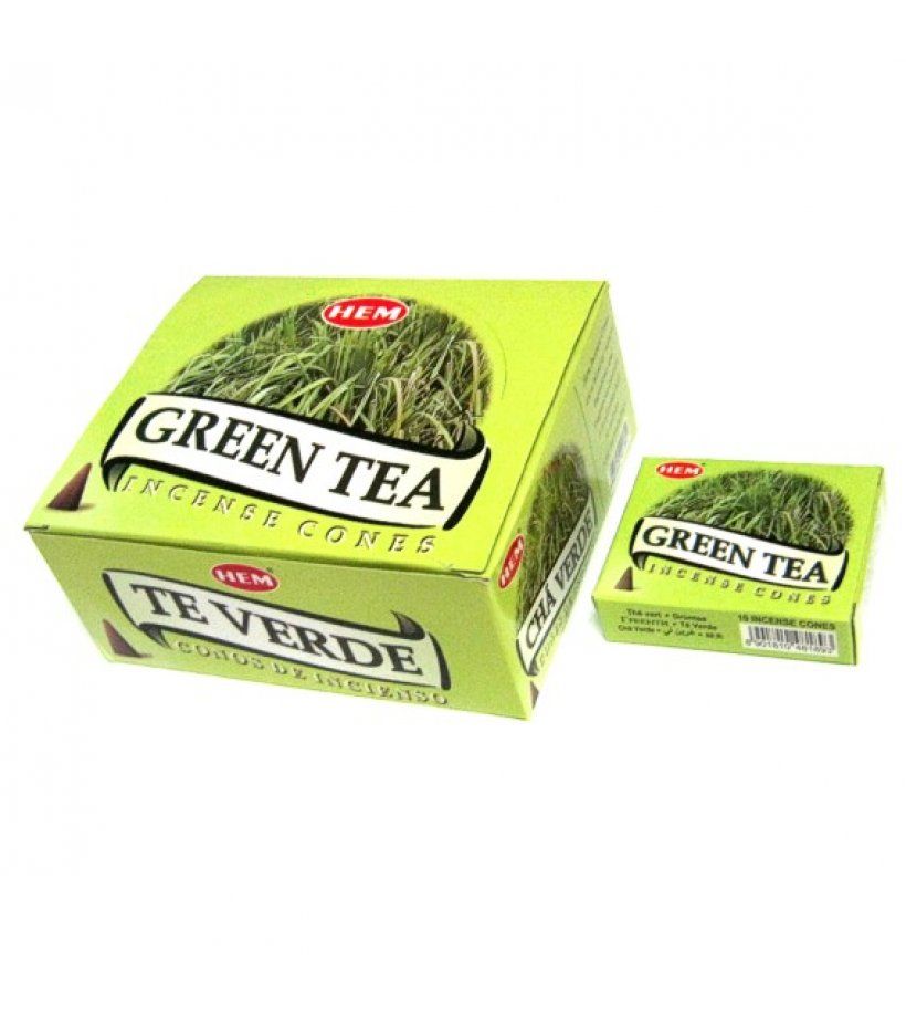 Хем конусы Зеленый чай, 10шт. в уп. HEM cones Green Tea.