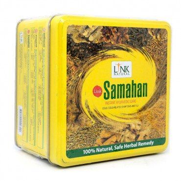 SAMAHAN, Link Natural (САМАХАН согревающий травяной напиток), 60 пакетиков в металлическом боксе