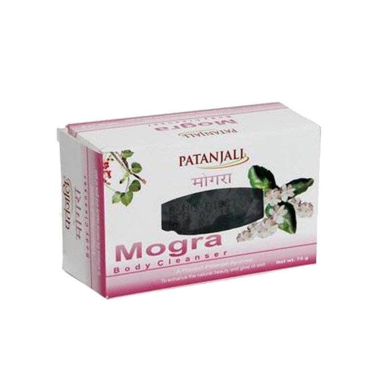 Патанджали аюрведичесое мыло Могра,75 г.  Patanjali Mogra Soap.