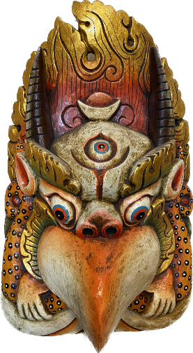 Гаруда маска Непал 50 см