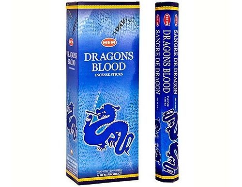Благовония HEM Dragon Blood "Кровь дракона" Ароматические палочки торговой марки  HEM, Индия.