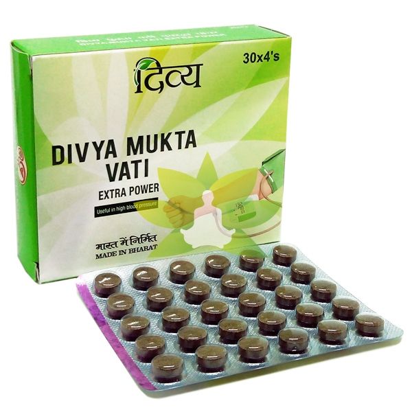 Дивья Мукта Вати, 120шт.в уп., Divya Mukta Vati, Divya Pharmacy.