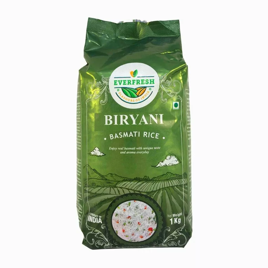 Рис Басмати Бирьяни Biryani Basmati Rice Everfresh 1 кг
