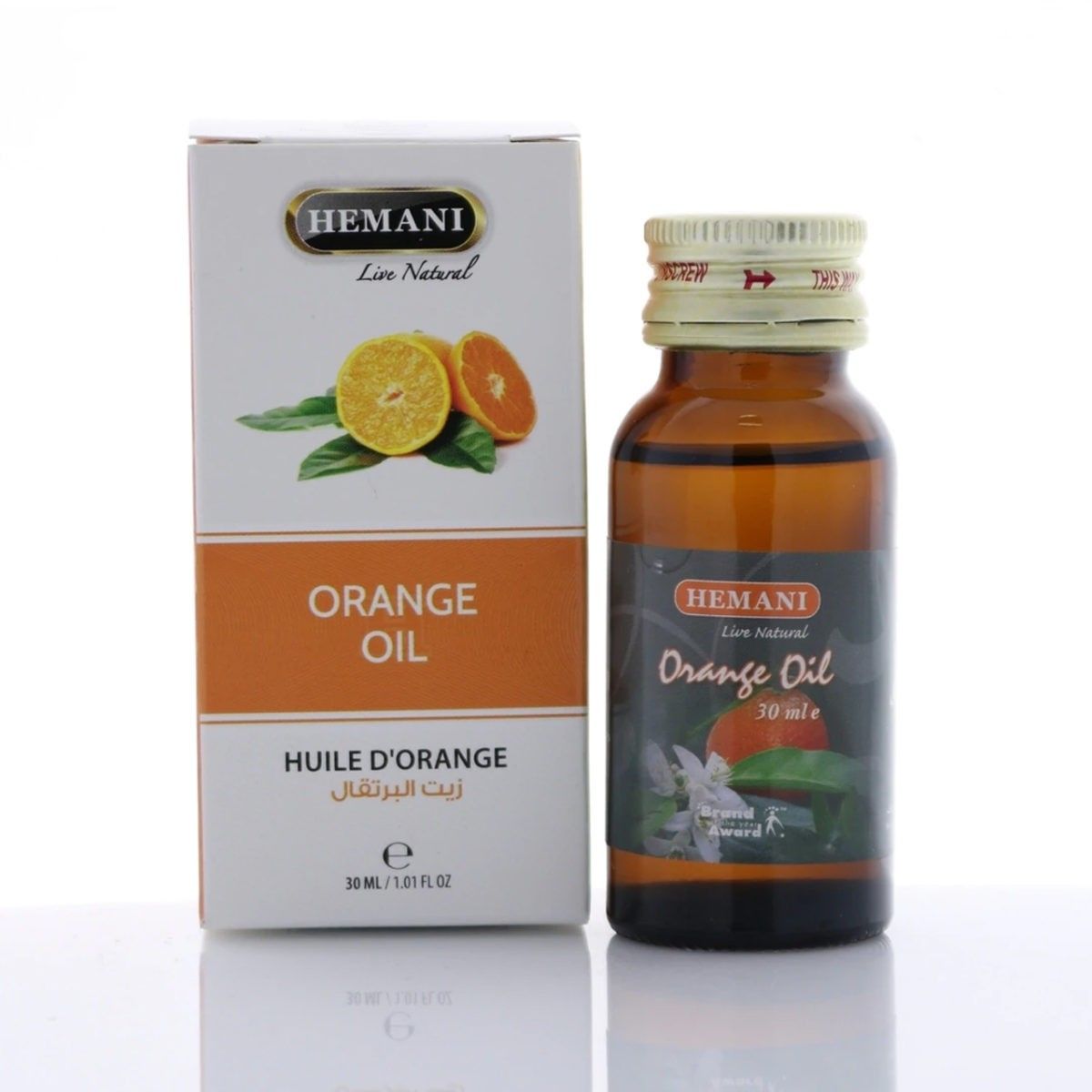 Хемани масло Апельсина, 30мл. Orange Oil Hemani.