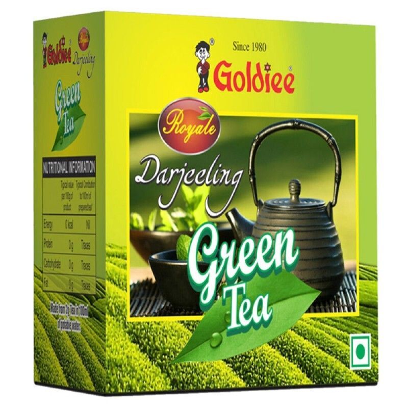  Дарджилингзелёный крупнолистовой байховый чай 100г, Голди.