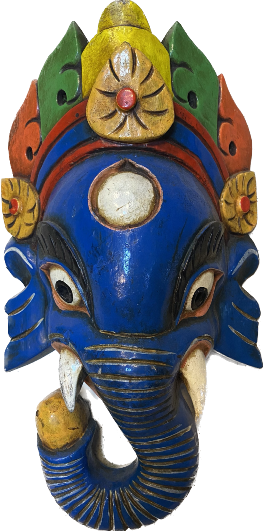 Ганеша маска Непал 33 см 