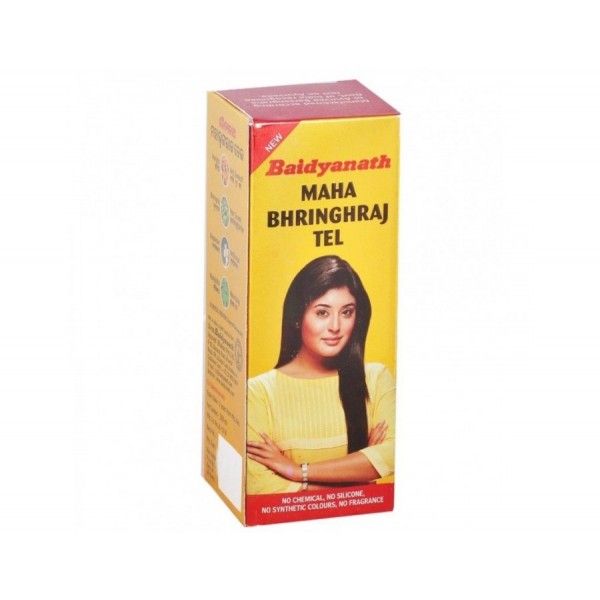 Байдьянатх  масло для волос Махабрингарадж, 50мл. Baidyanath Mahabhringraj tel.