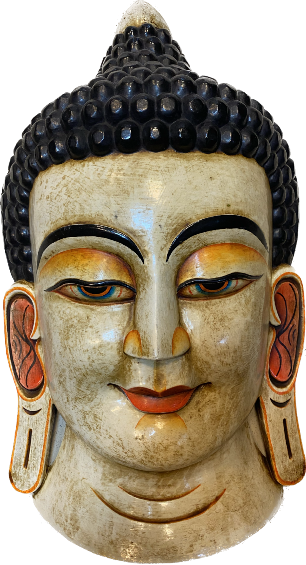 Маска будды Непал 40 см 