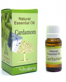 Эфирное натуральное масло Кардамон, Шри Чакра,10 мл. Natural Essential Oil Cardamon. -5