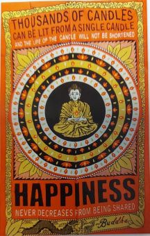 Полотно Будда Happiness, хлопок, 2,1х1,35 м -5