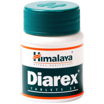Диарекс от диареи, Хималая, 30шт. Diarex Himalaya. 