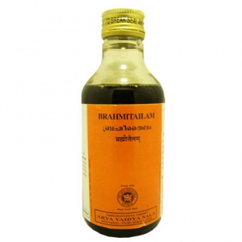 Брахми Тайлам массажное масло для головы 200мл Коттаккал Brahmi Tailam Kottakkal 200 ml
