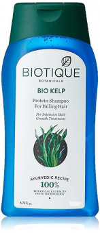 Биотик шампунь с протеинами Водорослей против выпадения волос, 340мл. Bio Kelp Protein Shampoo for Falling hair, Biotique.  -5