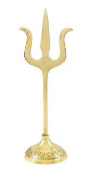 Трезубец Шивы (тришула) на подставке 28 см -5