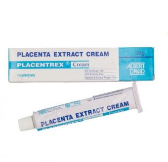 Плацентрекс крем с экстрактом плаценты омолаживающий, 20г. Placentrex Placenta Extractс cream.j -5