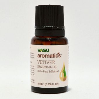 Эфирное натуральное масло Ветивер, 10мл. Natural Essential Oil Vetivert. -5