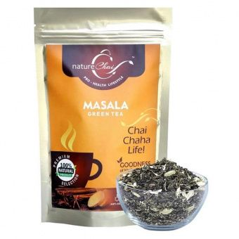 Масала  чай со специями Nature Chai Chana Life, 100 г. Индия. -5