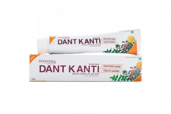 Патанджали аюрведическая зубная паста Дант Канти, 200г. Patanjali, Divya Pharmacy. -5