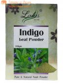 Лалас Индиго для волос, порошок, 100г. Lalas Herbal Natural Indigo Powder.