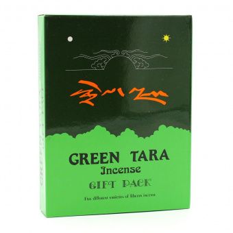 Набор тибетских благовоний Зеленая тара, 5уп. Tibhouse Green Tara Gift Pack.  -5